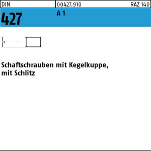 100 Schaftschrauben DIN 427 1.4305 M3x6 rostfrei A1 Edelstahl