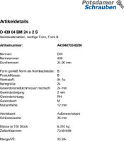 25 Feingewinde Sechskantmuttern niedrig DIN 439 04 Stahl...