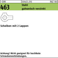 50 Scheiben DIN 463 verzinkt 34
