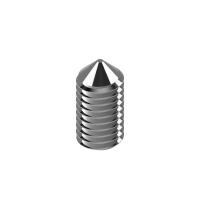 100 Edelstahl Inbus Gewindestifte DIN 914 A1 / A2 M8x45