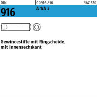 500 Edelstahl Inbus Gewindestifte DIN 916 A1 / A2 M2x3