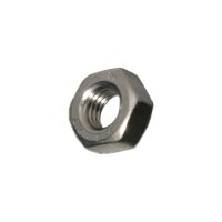 50 Edelstahl V4A Sechskantmuttern DIN 934 A4 - 80 M18
