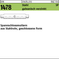 1 Spannschlossmuttern DIN 1478 Stahl SP M12 verzinkt