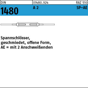 1 SpannschlÃ¶sser DIN 1480 A2 SP AE M16 V2A Edelstahl