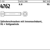 25 Innensechskant Zylinderkopfschrauben ISO 4762 8.8 M16x120 Vollgewinde