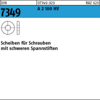 100 Edelstahl Scheiben DIN 7349 A2 100 HV 8,4