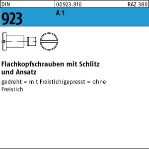 100 Flachkopfschrauben DIN 923 1.4305 M3x5 rostfrei A1 Edelstahl