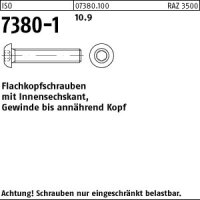 200 Innensechskant Linsenkopfschrauben ISO 7380 -1 10.9...