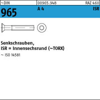 500 Edelstahl V4A Torx Senkschrauben DIN 965 TX A4 M5x14