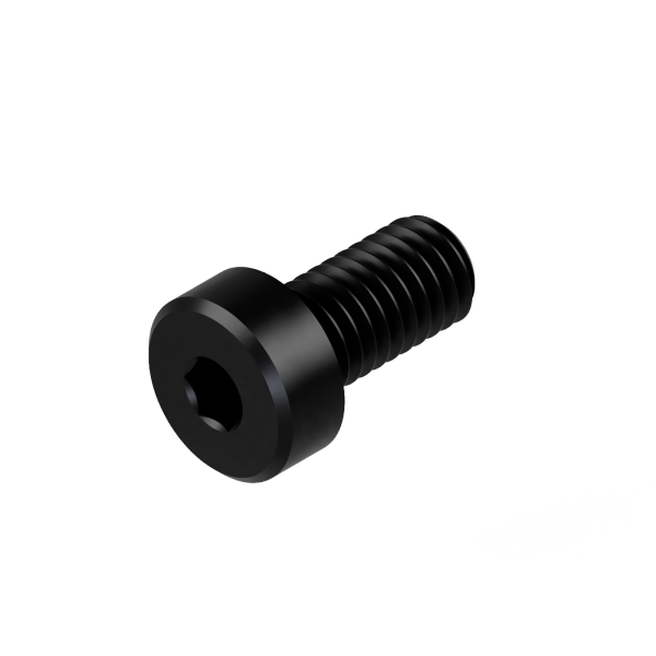 100 Innensechskant Zylinderkopfschrauben niedrig DIN 7984 8.8 schwarz M3x5