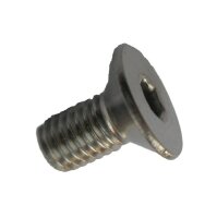 500 Edelstahl V2A Innensechskant Senkkopfschrauben ISO 10642 A2 M5x20