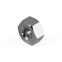 100 Edelstahl V2A Sechskantmuttern DIN 934 A2 -70 M5