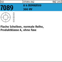 100 Edelstahl Unterlegscheiben ISO 7089 A4 BUMAX 109 M14...