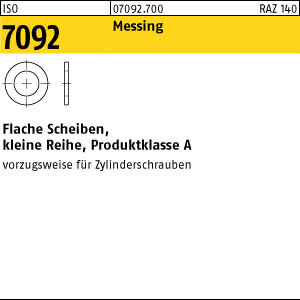 5000 Scheiben ISO 7092 Messing 2