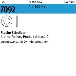 25 Scheiben ISO 7092 A4 24 (25x39x4 ) 200 HV V4A Edelstahl