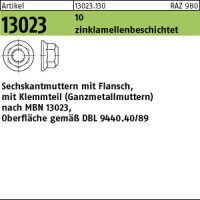 200 Sechskantflanschmu. ART 13023 Sechskt.flanschmu. MBN...