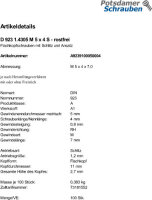 100 Flachkopfschrauben DIN 923 1.4305 M5x4 rostfrei A1...