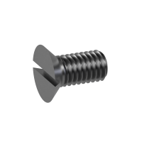 100 Schlitz Senkschrauben DIN 963 4.8 verzinkt M8x80