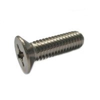 200 Edelstahl V2A Kreuzschlitz Senkschrauben DIN 965 A2...