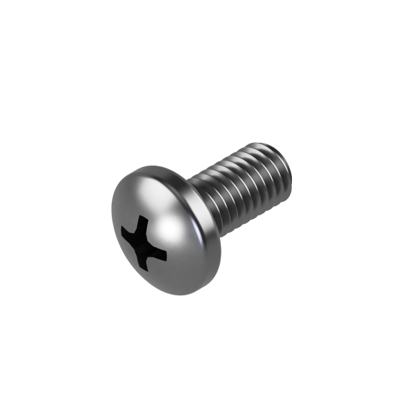 200 Krz. Linsenkopfschrauben ISO 7045 4.8 -H verzinkt M6x40