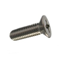 100 Edelstahl V2A Krz. Senkkopfschrauben ISO 7046 -2 A2...