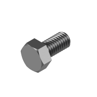 50 Sechskantschrauben DIN 933 8.8 verzinkt M10x220