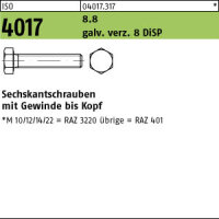 50 Sechskantschrauben ISO 4017 8.8 DiSP M16x45