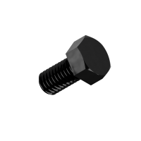 1 Sechskantschrauben ISO 4017 8.8 schwarz M16x340