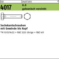 1 Sechskantschrauben ISO 4017 8.8 verzinkt M36x130