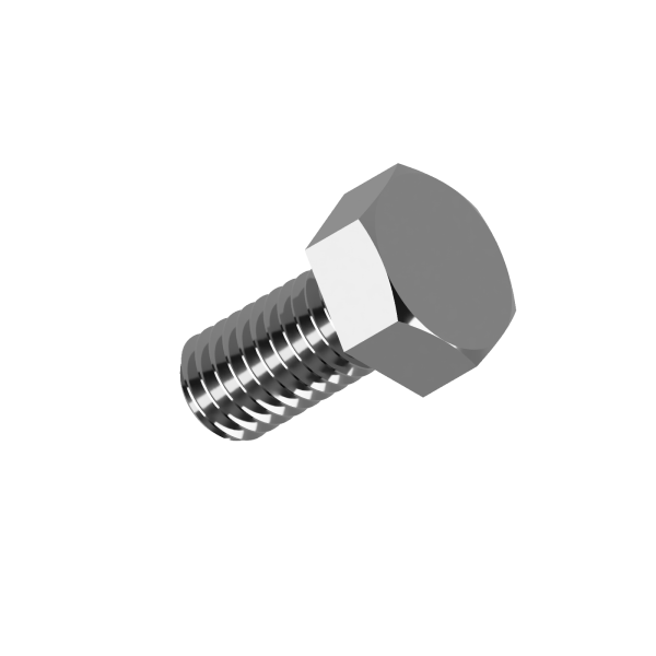 1 Edelstahl V2A Sechskantschrauben ISO 4017 A2 - 70 M24x200