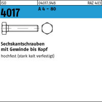 100 Sechskantschrauben ISO 4017 A4 - 80 M10x30 A4 Niro...