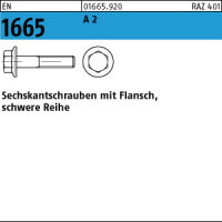 200 Sechskantschrauben EN 1665 A2 M8x40 V2A Edelstahl