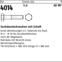 25 Sechskantschrauben ISO 4014 5.6 M16x70
