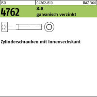 25 Innensechskant Zylinderkopfschrauben ISO 4762 8.8...