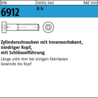 200 Edelstahl V4A Innensechskant Zylinderschrauben...