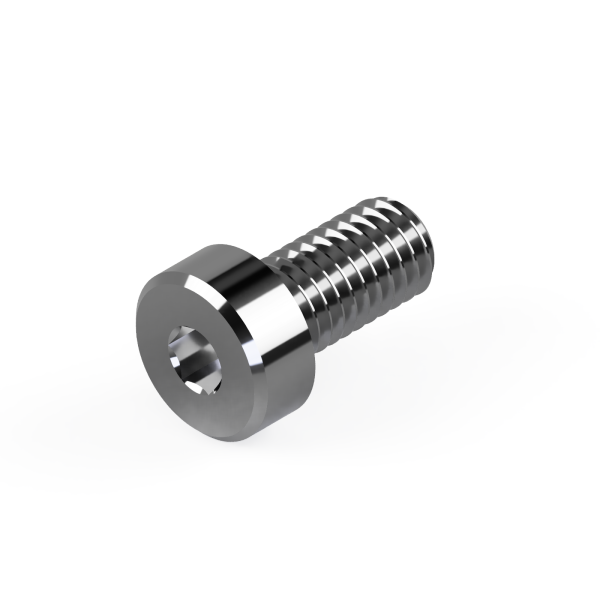 100 Edelstahl V4A Innensechskant Zylinderkopfschrauben niedrig DIN 7984 A4 M8x30
