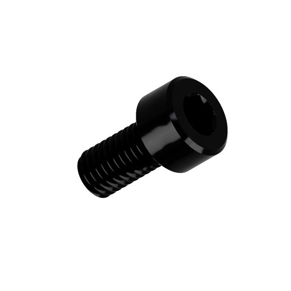 25 Innensechskant Zylinderkopfschrauben DIN 912 10.9 schwarz M12x250
