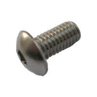 500 Edelstahl V2A Innensechskant Linsenkopfschrauben ISO 7380 -1 A2 M5x30