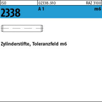 100 Edelstahl A1 Zylinderstifte ISO 2338 1.4305 2 m6 x 20