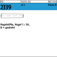 50 Edelstahl A1 Kegelstifte ISO 2339 1.4305 B 3x32