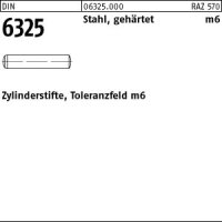 100 Zylinderstifte DIN 6325 Stahl 2 m6 x 5