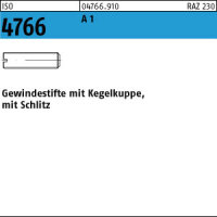 25 Edelstahl Schlitz Gewindestifte ISO 4766 1.4305 M8x25