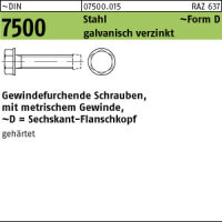 1000 Gewindefurchende Schrauben DIN 7500 St....
