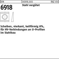 1 Scheiben DIN 6918 C 45 / ÃœH 21 Neigung 8%...